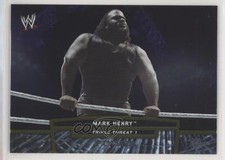 2013 Topps WWE Triple Threat Tier 1 Mark Henry #TT18-1 2rz
