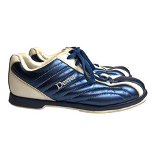 Dexter Women  s Groove Bowling Shoes Size 9.5 Blue/White Retro Slide Rite