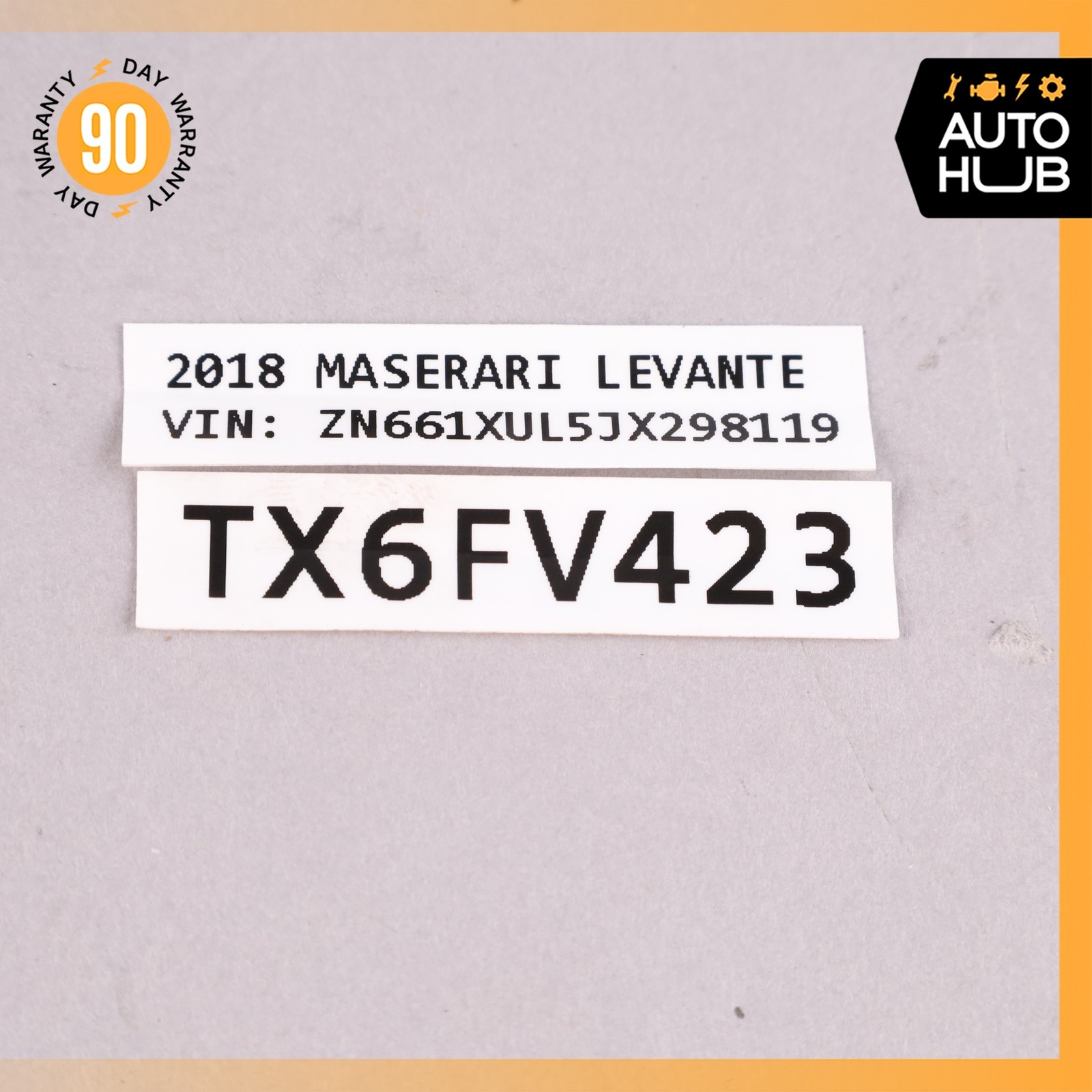 17-20 Maserati Levante M161 Rear Right Side Spindle Knuckle Hub OEM 89k