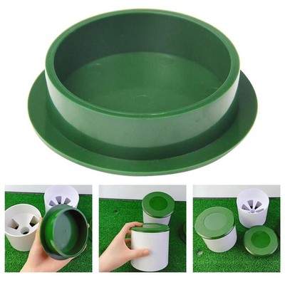 Golf Loch Cup Cover Golf Putting Green Löcher Schutzkappe Deckel Übung