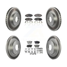 Transit Auto KGF-100784 Brake Disc and Pad Kit Front & Rear for Honda Civic