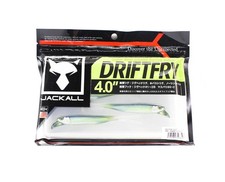 Jackall Soft Lure Drift Fry 4 Inch Dark Thunder Clear Bait (3407)