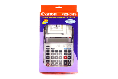 #ad #ad CANON P23 DH III Desktop Printing Calculator Adding Machine 2 Color 12 Digit $29.99