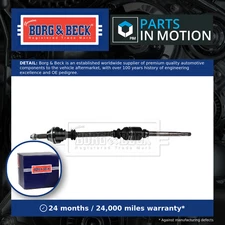 Drive Shaft fits CITROEN RELAY 2.5D Front Right 94 to 02 Driveshaft B&B 32735S