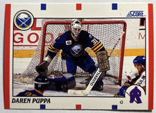 1990-91 90/91 Score American Hockey #60 Daren Puppa Buffalo Sabres