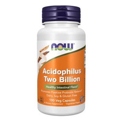 Acidophilus 100 Veg Caps 2 Billion CFU by Now Foods