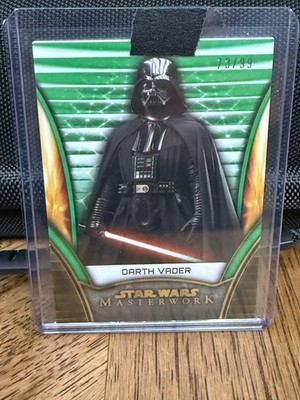 Topps Chrome Star Wars Masterwork 2025 Darth Vader /99 Green #29 Rogue One 