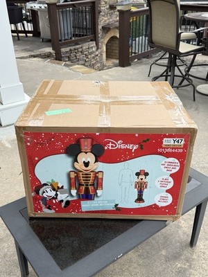 Disney 5Ft LED HOLIDAY MICKEY MOUSE NUTCRACKER NEW SEALED BOX 2025
