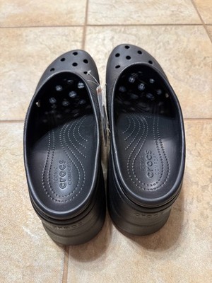 Crocs NEW Siren Clogs Mens 12 Black 208574-001 With Tags NWT Crocs Siren Clog Black Size M12 W14 US 208547-001  main image 4