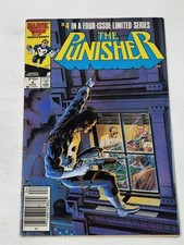 Punisher Limited Series 4 NEWSSTAND Marvel Comics Mike Zeck Copper Age 1986