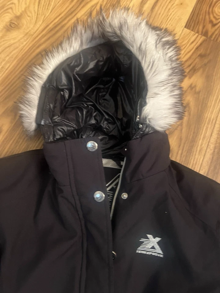 Youth ZeroXposur Winter Faux Fur Hooded Jacket Size XL (16) - Image 2 of 4