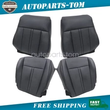 Driver / Passenger Bottom / Top Leather Seat Cover For 2015-17 Lincoln Navigator