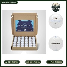 36 Pack Wilson Golf Balls - High Energy Core for Maximum Distance Soft Feel