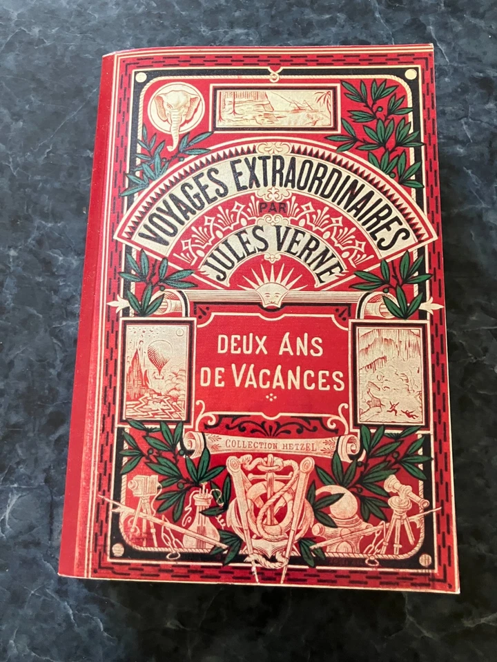 VOYAGES EXTRAORDINAIRES PAR JULES VERNE deux ans de vacances - Photo 1/4