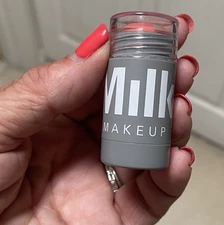 MILK MAKEUP LIP + CHEEK SHEER CREAMY BLUSH STICK/PERK CORAL SHIMMER/0.21oz/6g/NB