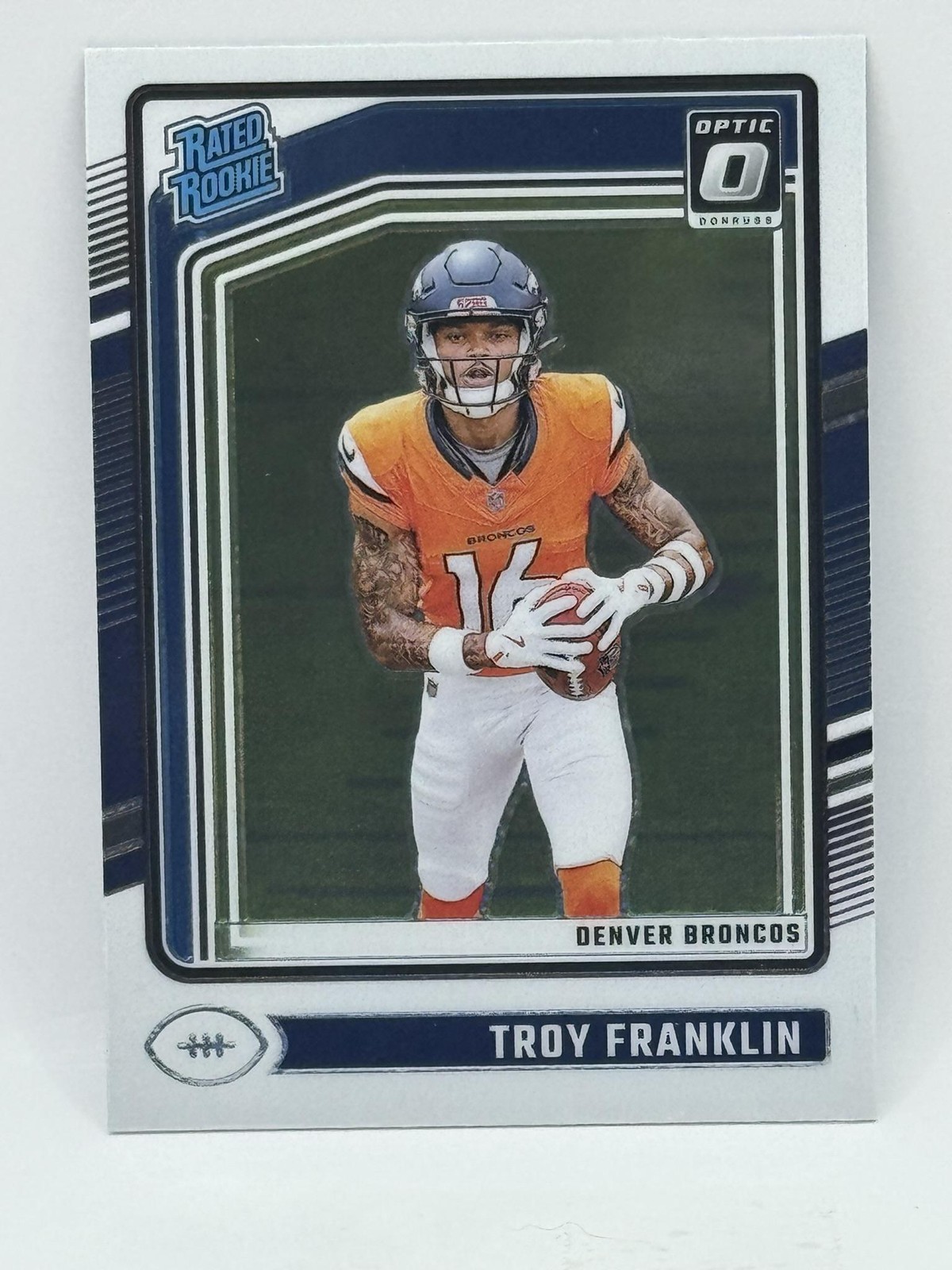 2024 Donruss Optic #294 Troy Franklin Denver Broncos
