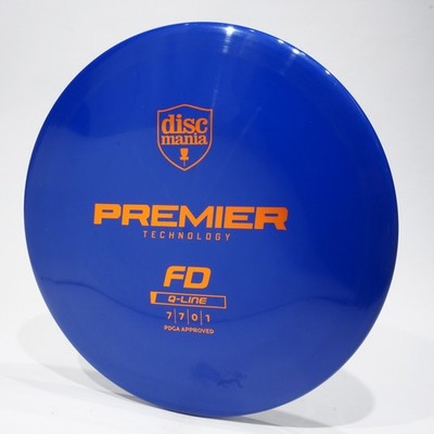 Discmania Q-Line FD Premier Tech Disc Golf Fairway Driver, May Vary From Image