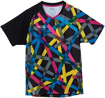 Victus Table Tennis Route Map Game Shirt JTTA Japan Table Tennis Association