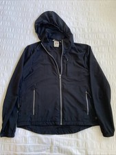 Women s Avalanche Lightweight Jacket With Hoodie Black Medium Zippers