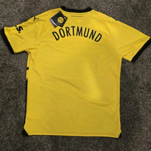 NWT Men’s Borussia Dortmund 2023/2024 Puma Home Jersey Size Large Slim BVB - Bild 2 von 10