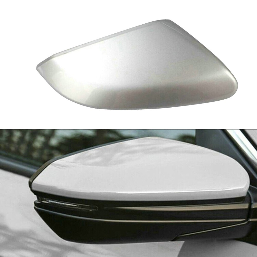 Right Passenger Side Silver Mirror-Cover Cap Replace For Honda Civic 2016-2020