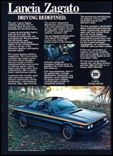 1979 Lancia Zagato Driving Redefined Vintage Advertisement Print Art Car Ad J44 1979 Lancia Zagato Driving Redefined Vintage Advertisement Print Art Car Ad J44