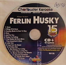 90138 FERLIN HUSKY    CHARTBUSTER KARAOKE CDG RARE