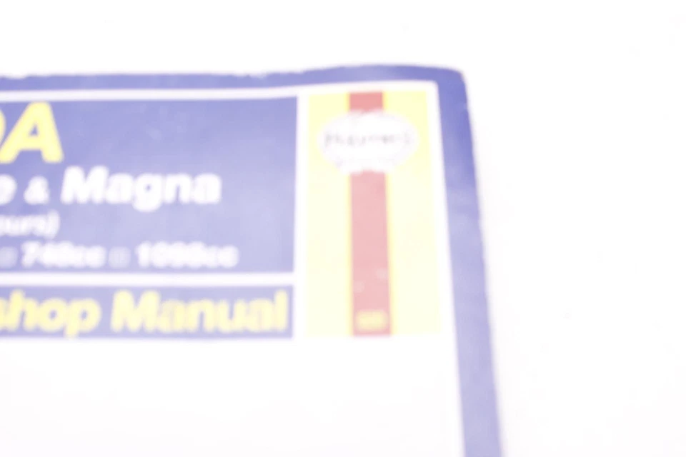 86 HONDA MAGNA 700 VF700C HAYNES 820 MANUAL DE SERVICIO LIBRO R1.BX26 Foto 3 de 4