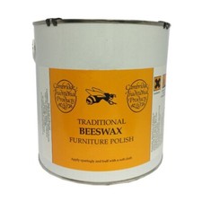 Cambridge Traditional Beeswax Wooden Furniture Polish Cream Neurtral 1.8kg Tin