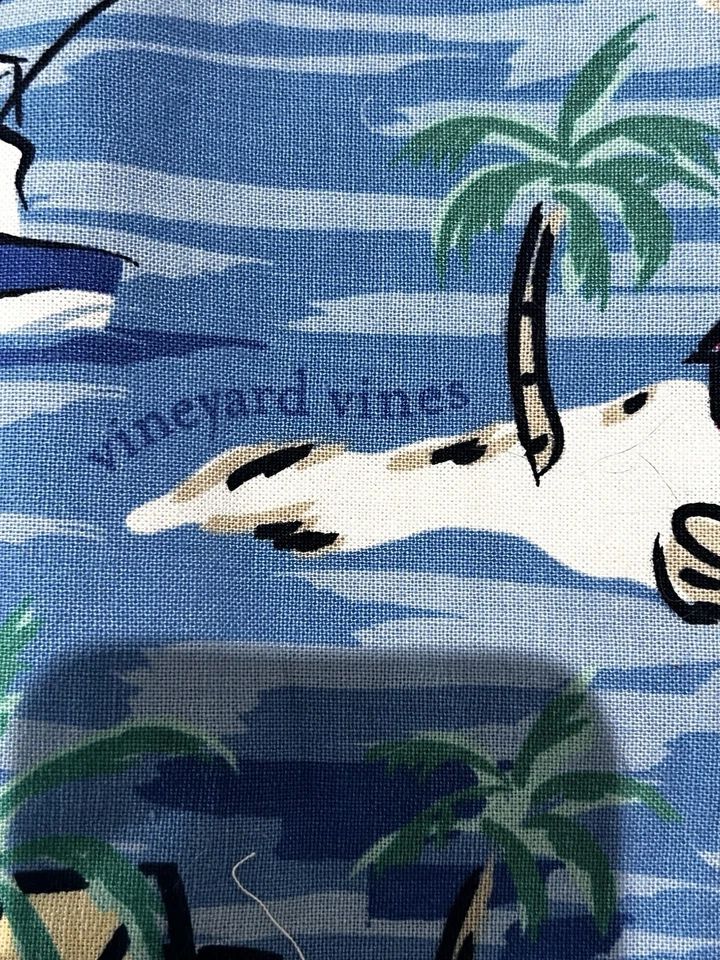 Vineyard Vines Beach Theme Table Runner 14" x 72"  Island Nautical for Target - Image 2 of 4