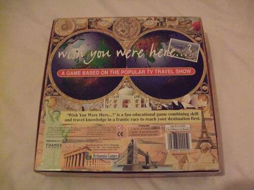 Wish You Were Here Brettspiel Inhalt versiegelter Karton hat Bandschaden - Bild 2 von 5