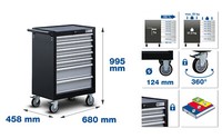 Bgs 4235 Werkstattwagen Mit 7 Schubladen