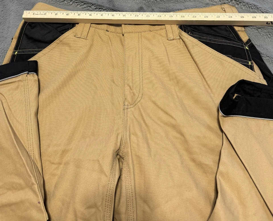 Pantalones de trabajo Terra Brick para hombre talla 40 bolsillos tostados pierna recta pantalones de trabajo Foto 4 de 4