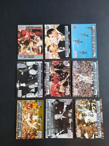 1990-91 Pro Set Super Bowl Supermen Football Cards. You U Pick From List #1-151 - Picture 117 of 142