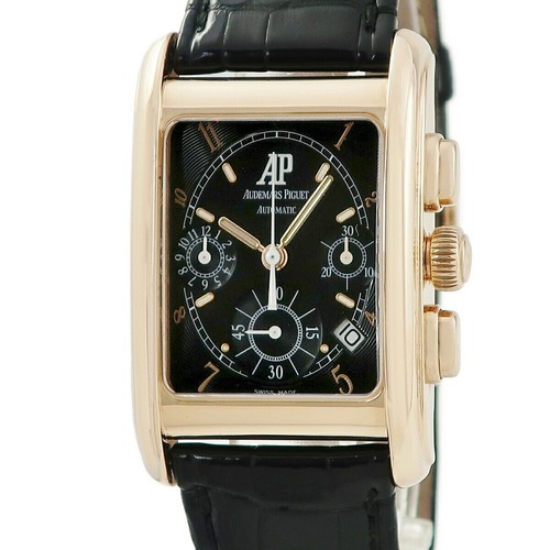 Audemars Piguet Edward Piguet Chronograph 25925OR.O.0001CR K18PG Square Auto