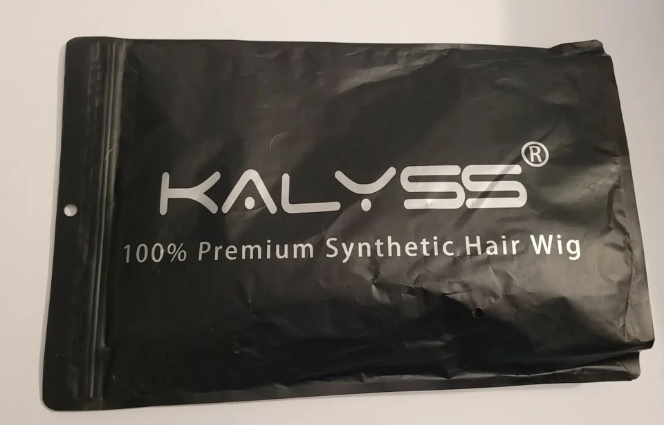 Peluca sintética verde esmeralda brillante Kalyss para mujer longitud corta/media flequillo lateral Foto 3 de 3