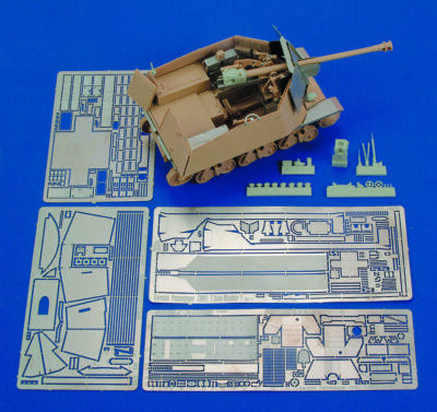 Royal Model RM428 - 1:35 German Pz.Jager 7.5 cm-part 1° (for Trumpeter kit) - Zu