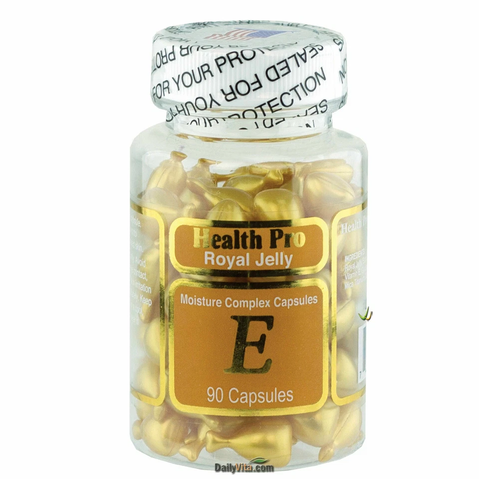 3 x Jalea Real y Vitamina E Aceite para la Piel 90 Cápsulas Gel ENVÍO GRATUITO, FRESCO Hecho en EE. UU. Foto 2 de 4