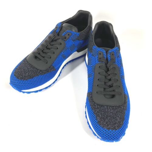 LOUIS VUITTON Damier Shoes shoes sneakers fabric blue/Black - Picture 1 of 13