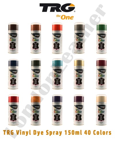 trg leather spray paint