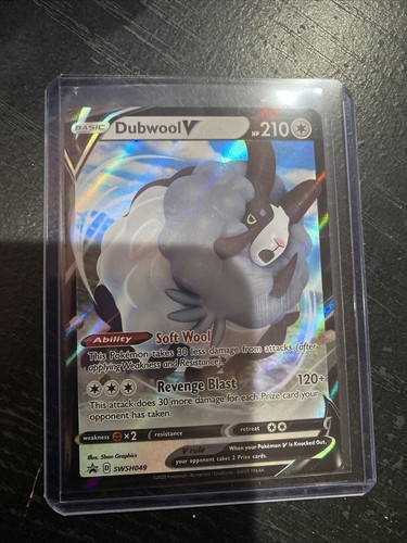 Dubwool V SWSH049 - Holo Promo - Black Star Promo 2020 - Pokemon Card - 第 1/2 張圖片