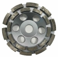 Premium Diamant Topfscheibe 125  mm Schleifteller Profi Beton Estrich Granit