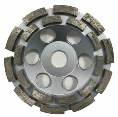 Premium Diamant Topfscheibe 125  mm Schleifteller Profi Beton Estrich Granit