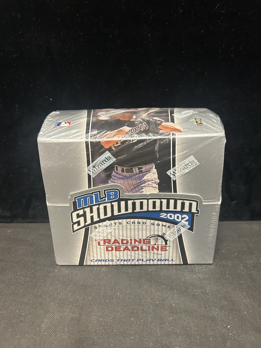 2002 MLB Showdown Trading Deadline Booster Box with 36 Sealed Pack 2002 MLB Showdown Trading Deadline Booster Box with 36 Sealed Pack