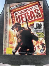 Tom Clancy's Rainbow Six Vegas Prima Video Game Strategy Guide Book Walkthrough