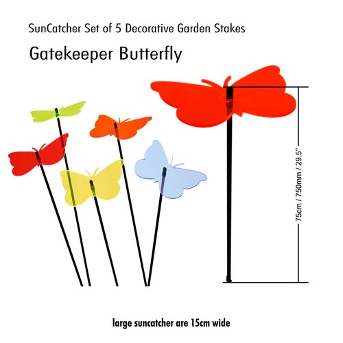 Parasol Mariposa 5x Lámpara Grande Decoración Conector de Jardín Captador de Luz - Imagen 8 de 25