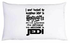 I Never Received My Acceptance Letter Funny Wizard Pillowcase (1 Queen Pillowcas