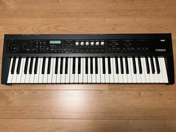 Korg PS60 61-Key Synthesizer Synth Electric Keyboard Music Korg PS60 61-Key Synthesizer Synth Electric Keyboard Music