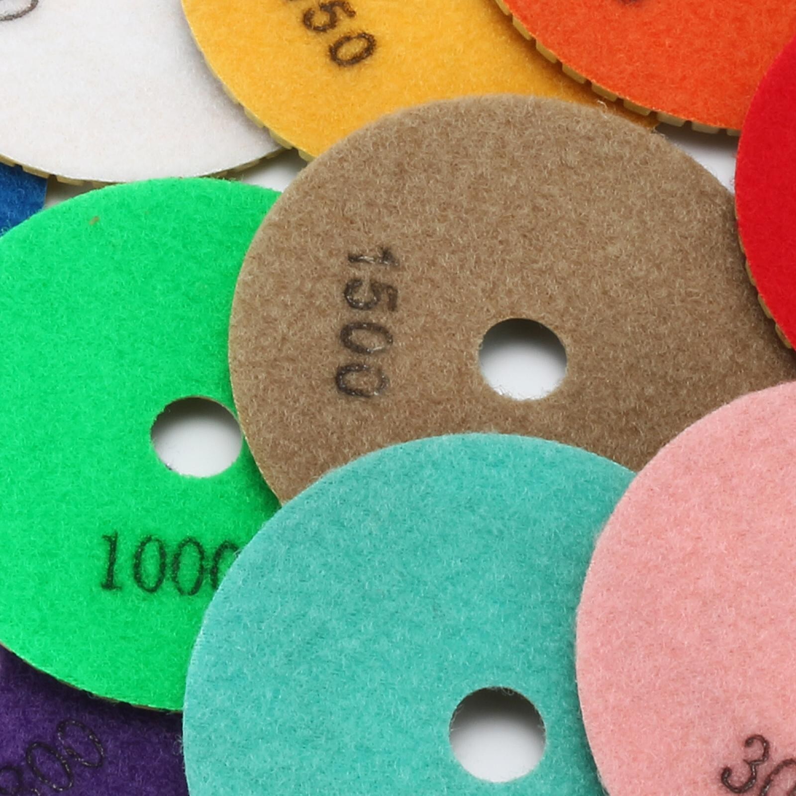 (11pcs) Diamond Polishing Sanding Grinding Wet Dry Pads Granite