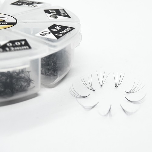 Mixed 4D Lashes. 1000 Premade Volume Fans. Eyelash extensions, Handmade! - Picture 14 of 74